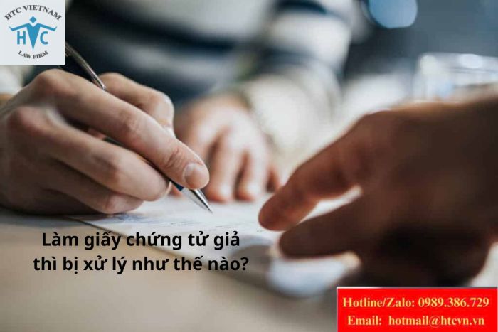 Làm giấy chứng tử giả thì bị xử lý như thế nào?